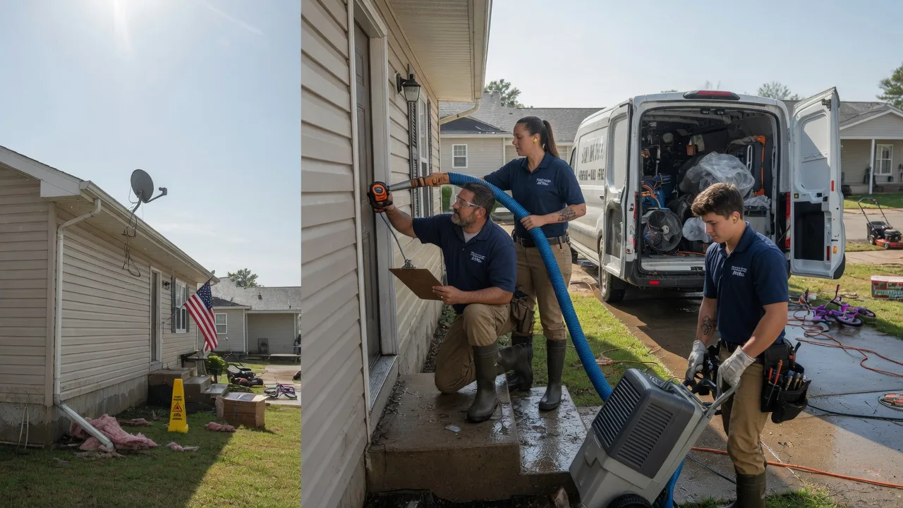 Ceiling Water Damage Restoration in Glen Mills, PA near me